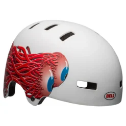 Bell Span Youth BMX/Skate Helmet - Matte Black/White Fasthouse -Sportfu Bike Gear Shop BEHSPAEYESMATWHT 1