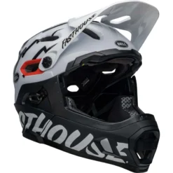 Bell Super DH MIPS Full Face Helmet - Matt/Gloss Black/White