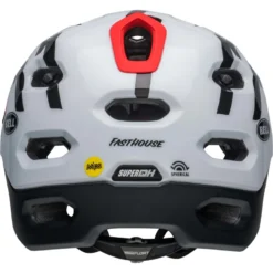 Bell Super DH MIPS Full Face Helmet - Matt/Gloss Black/White -Sportfu Bike Gear Shop BEHSUDHMATGLSBLKWH 5