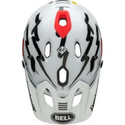 Bell Super DH MIPS Full Face Helmet - Matt/Gloss Black/White -Sportfu Bike Gear Shop BEHSUDHMATGLSBLKWH 6