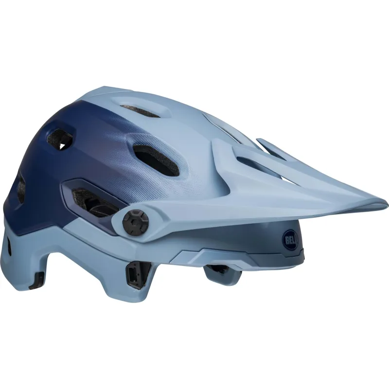 Bell Super DH MIPS Full Face Helmet - Matt Light Blue/Navy 6 Bell Super DH MIPS Full Face Helmet - Matt Light Blue/Navy - Image 6