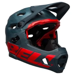Bell Super DH MIPS Full Face MTB Helmet - Matte/Gloss Black Camo -Sportfu Bike Gear Shop BEHSUDHPRIMEMATBLUCRI 1