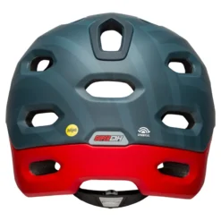 Bell Super DH MIPS Full Face MTB Helmet - Prime Blue/Crimson