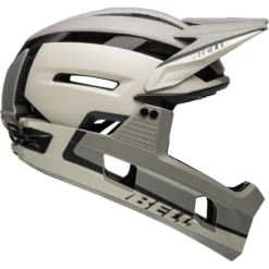 Bell Super Air R Mips Full Face Helmet - Matte Cement Grey -Sportfu Bike Gear Shop BEHSUPAIRRMATCEMENTGRY4 2
