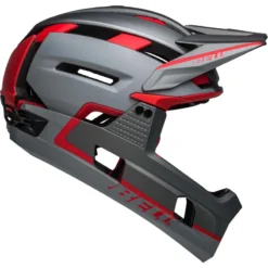 Bell Super Air R MIPS Full Face Helmet - Matt Grey/Red 30 Bell Super Air R MIPS Full Face Helmet - Matt Grey/Red -Sportfu Bike Gear Shop BEHSUPAIRRMATGRYRED 1