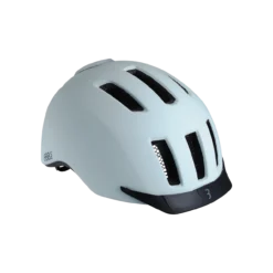 BBB BHE-161 Grid Urban Helmet With Rear LED - Matt Black -Sportfu Bike Gear Shop BHE 161MATWHT 1 1