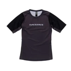 Race Face Indy Short Sleeve Women's MTB Jersey - Black/Coral -Sportfu Bike Gear Shop Blk 3