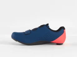 Bontrager Circuit Road Shoes - Nautical Navy/Coral -Sportfu Bike Gear Shop BontragerCircuitRoad 34132 E Alt1