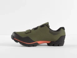 Bontrager Foray MTB Shoes - Olive Grey/Orange 12 Bontrager Foray MTB Shoes - Olive Grey/Orange -Sportfu Bike Gear Shop BontragerForayMountain 34130 C Alt1