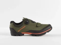 Bontrager Foray MTB Shoes - Olive Grey/Orange