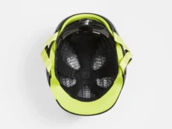 Bontrager Jet Wavecel Youth Helmet - Black/Volt -Sportfu Bike Gear Shop BontragerJetWaveCelYouthCE 31559 A Alt3
