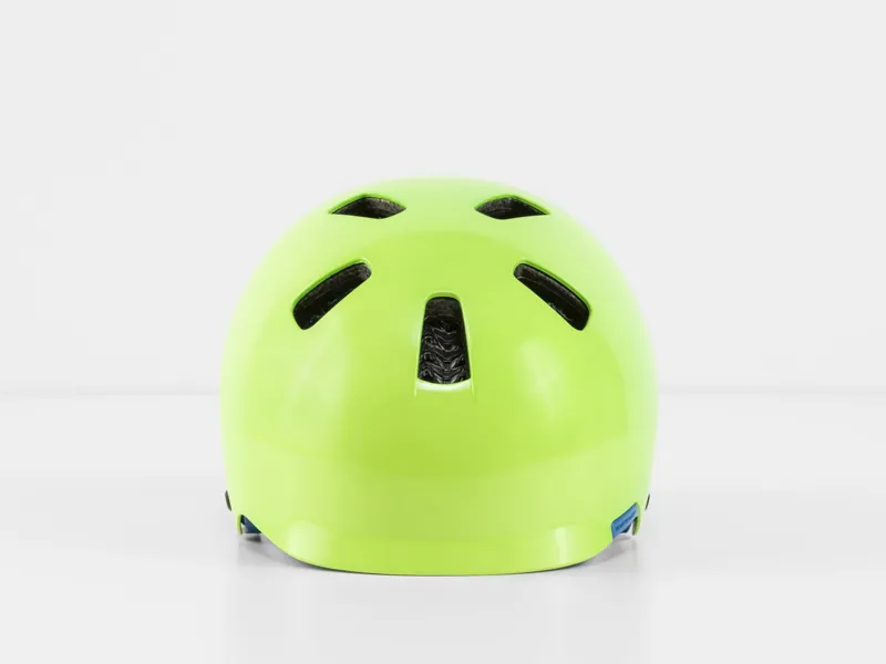 Bontrager Jet Wavecel Youth Helmet - Vis Green/Royal 1 Bontrager Jet Wavecel Youth Helmet - Vis Green/Royal