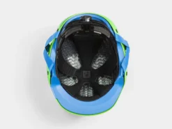 Bontrager Jet Wavecel Youth Helmet - Vis Green/Royal 12 Bontrager Jet Wavecel Youth Helmet - Vis Green/Royal -Sportfu Bike Gear Shop BontragerJetWaveCelYouthCE 31559 C Alt3