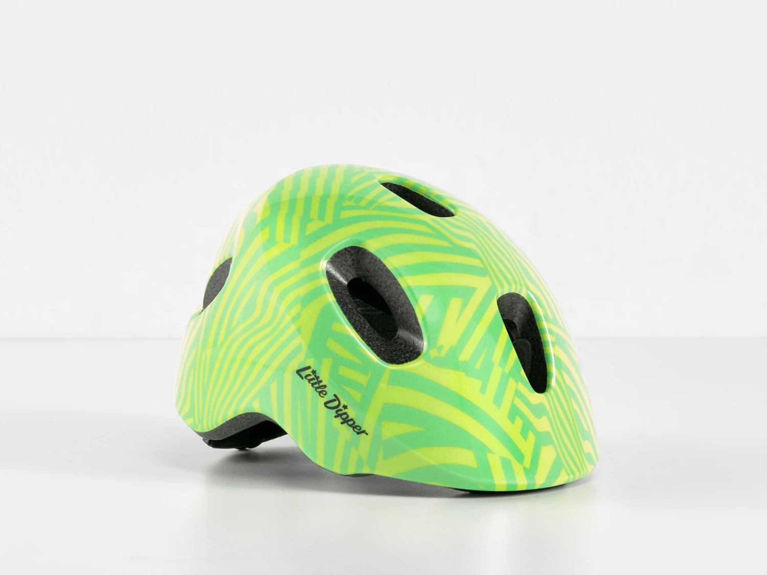 Bontrager Little Dipper Toddler Helmet - Alpine Blue/Vis Green 4 Bontrager Little Dipper Toddler Helmet - Alpine Blue/Vis Green - Image 4