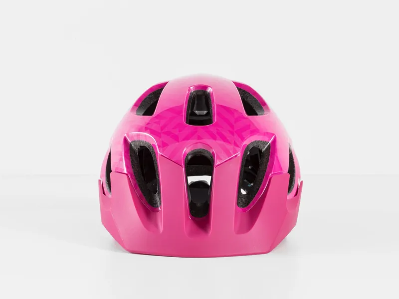 Bontrager Tyro Child Helmet - Flamingo Pink 3 Bontrager Tyro Child Helmet - Flamingo Pink - Image 3
