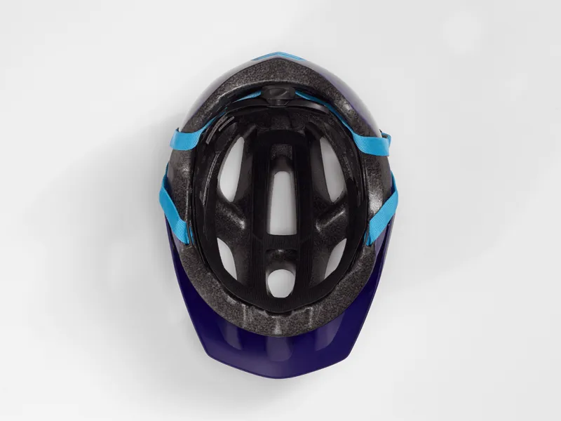 Bontrager Tyro Youth Helmet - Purple Abyss/Azure 3 Bontrager Tyro Youth Helmet - Purple Abyss/Azure - Image 3