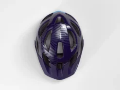 Bontrager Tyro Youth Helmet - Purple Abyss/Azure 17 Bontrager Tyro Youth Helmet - Purple Abyss/Azure -Sportfu Bike Gear Shop BontragerTyroYouthHelmetCE 31205 G Alt5