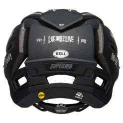 Bell Super Air R Mips Full Face Helmet - Fasthouse Black/White -Sportfu Bike Gear Shop CALBTAMESUOHTSAFRRIAPUSHE 7