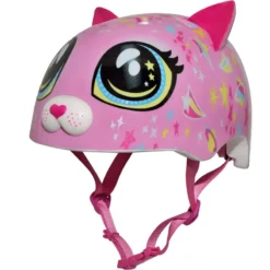 C-Preme Raskullz Toddler Helmet - 48-52cm - Astro Cat Pink -Sportfu Bike Gear Shop CP8054995 1