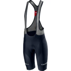 Castelli Free Aero Race 4 Team Bibshort - Black -Sportfu Bike Gear Shop CS19004SavileBLU