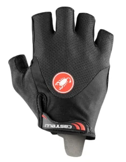 Castelli Arenberg Gel 2 Short Finger Gloves - Black -Sportfu Bike Gear Shop CS190280101 1