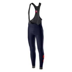 Castelli Velocissimo 4 Bibtights - Black/Orange -Sportfu Bike Gear Shop CS19515SavileBLURosso