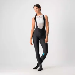 Castelli Velocissima Women's Cycling Bib Tights -Savile Blue/Soft Pink -Sportfu Bike Gear Shop CS19544BLKGRNBLU 3