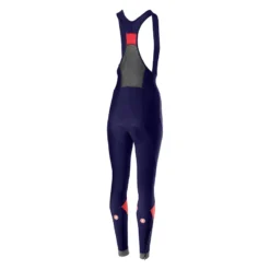 Castelli Velocissima Womens Bibtights - Savile Blue/Brilliant Pink
