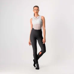 Castelli Velocissima Women's Cycling Tights - Savile Blue/Soft Pink -Sportfu Bike Gear Shop CS19545BLKBrilliantPNK 2