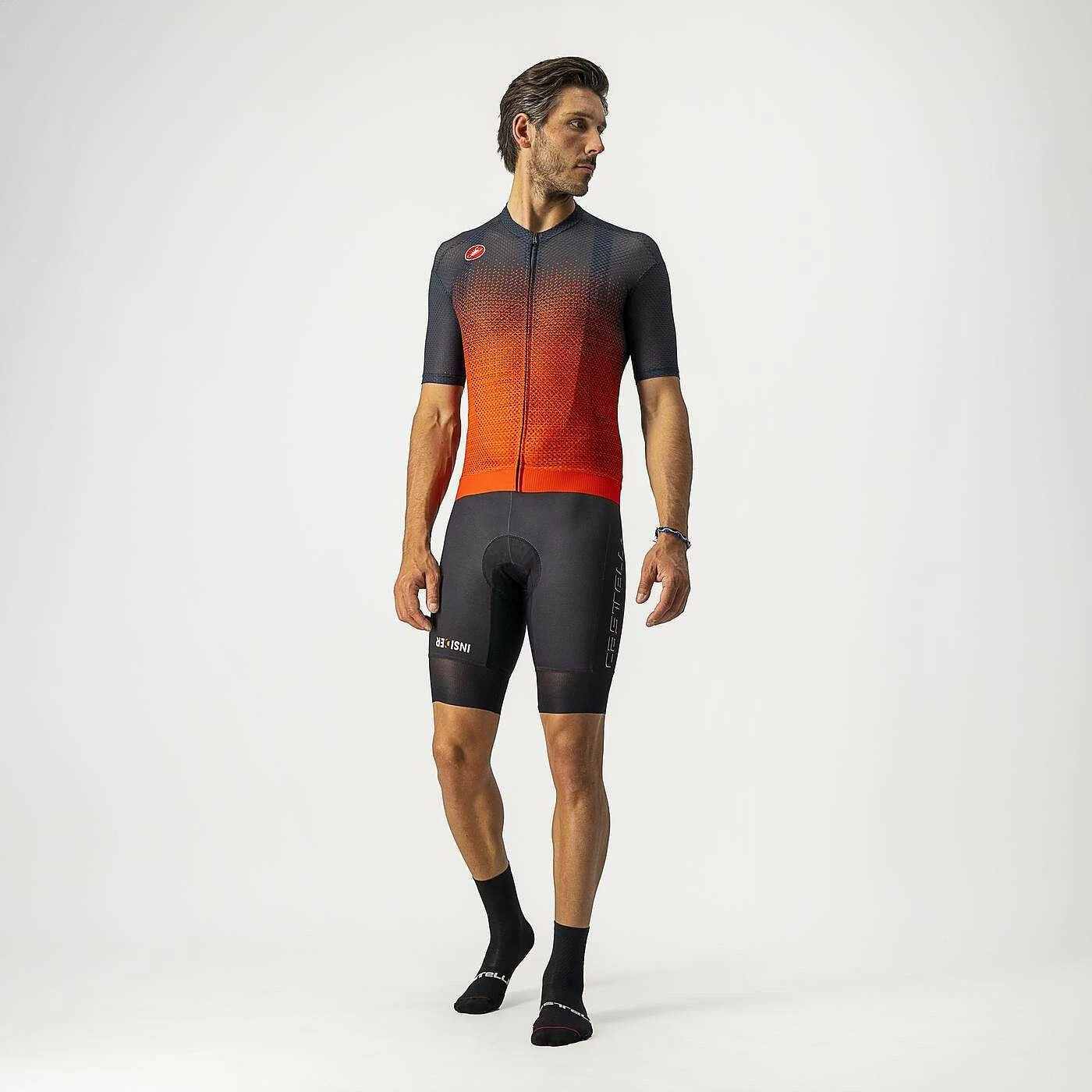 Castelli Insider Men's Short Sleeve Jersey - Light Black 2 Castelli Insider Men's Short Sleeve Jersey - Light Black - Image 2