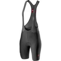 Castelli Velocissima 2 Womens Bibshorts - Black/Red