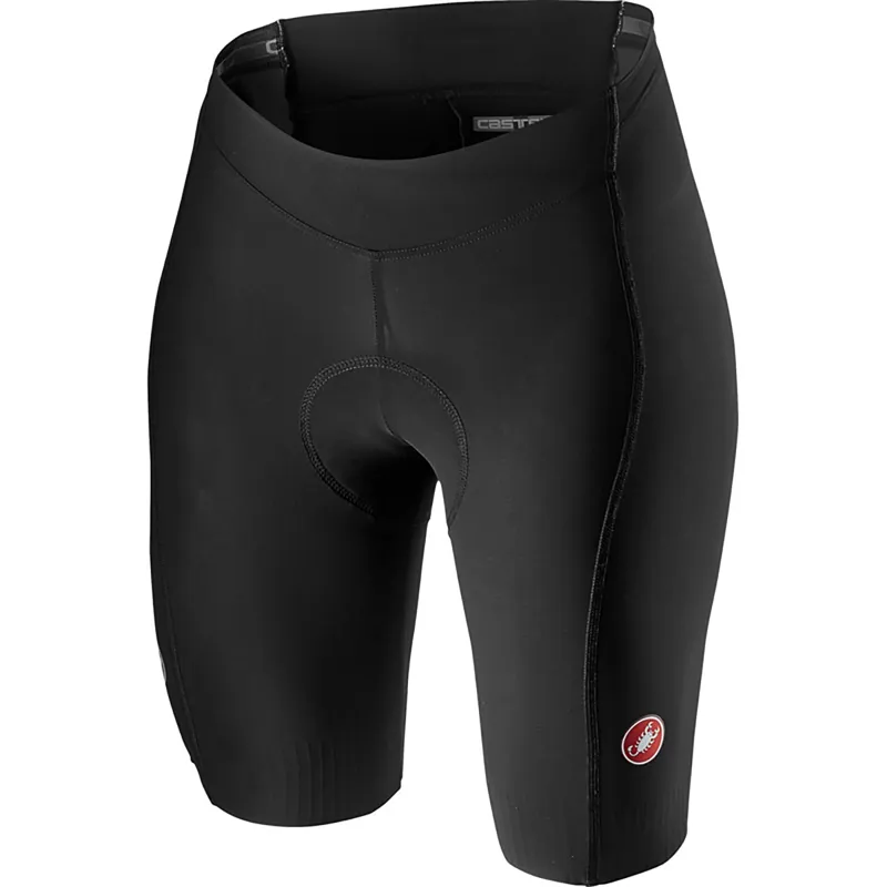 Castelli Velocissima 2 Womens Lycra Shorts - Black/Red 1 Castelli Velocissima 2 Womens Lycra Shorts - Black/Red