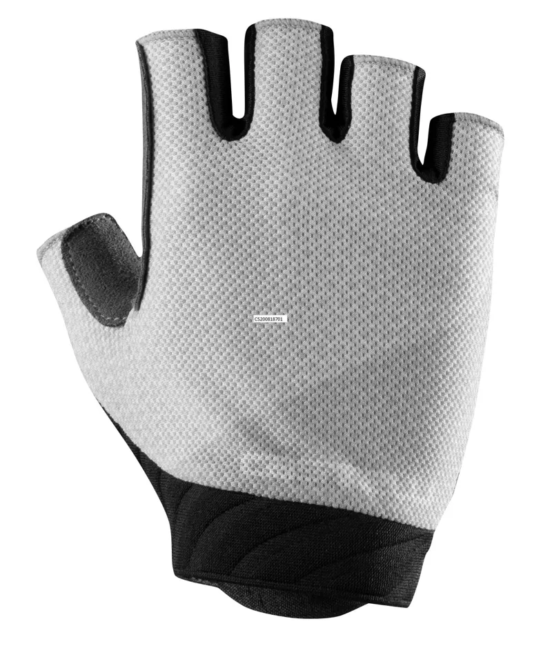 Castelli Roubaix Gel 2 Women's Short Finger Gloves - Silver Grey 2 Castelli Roubaix Gel 2 Women's Short Finger Gloves - Silver Grey - Image 2