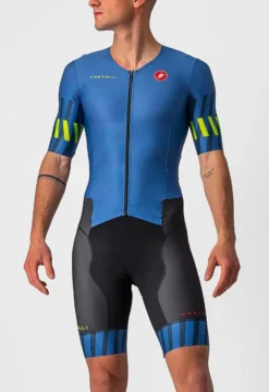 Castelli Free Sanremo 2 Men's Short Sleeve Tri Suit - Black -Sportfu Bike Gear Shop CS200924171 1