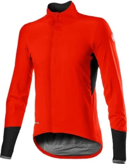Castelli Gavia Waterproof Jacket - Fiery Red