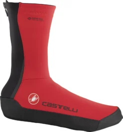 Castelli Intenso UL Windproof Shoe Covers - Light Black -Sportfu Bike Gear Shop CS20538RED 1 scaled