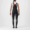 Castelli Sorpasso RoS Women's Bibtights - Black/Reflex