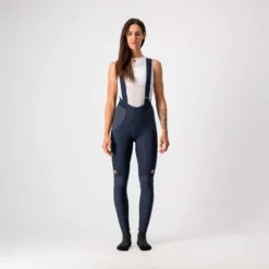 Castelli Sorpasso RoS Women's Bibtights - Savile Blue/Bronze