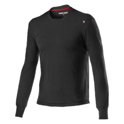 Castelli Merino Long Sleeve Technical T-Shirt - Barbaresco Red
