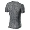 Castelli Pro Mesh Mens Short Sleeve Base Layer - Black/White
