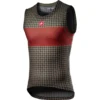 Castelli Pro Mesh Mens Sleeveless Base Layer - Black/White