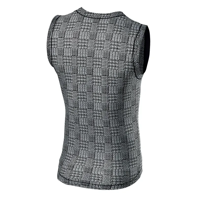 Castelli Pro Mesh Mens Sleeveless Base Layer - Black/White 4 Castelli Pro Mesh Mens Sleeveless Base Layer - Black/White - Image 4