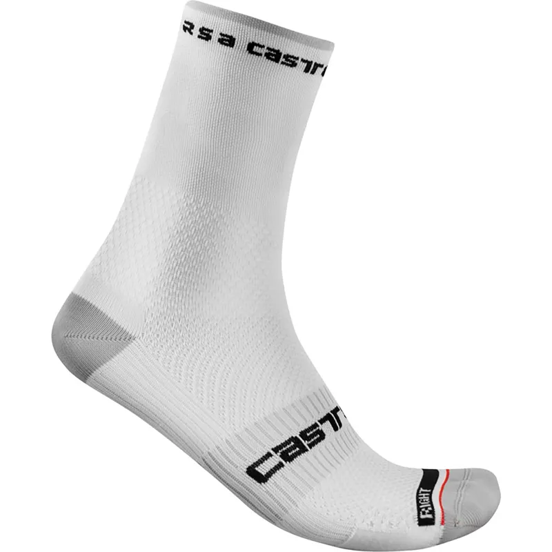 Castelli Rosso Corsa Pro 15 Socks - Black 2 Castelli Rosso Corsa Pro 15 Socks - Black - Image 2