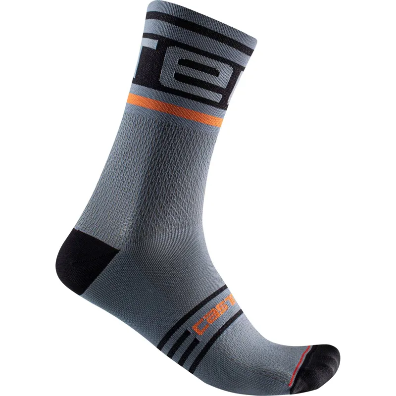 Castelli Prologo 15 Men's Socks - Black 5 Castelli Prologo 15 Men's Socks - Black - Image 5