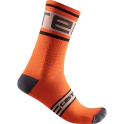 Castelli Prologo 15 Men's Socks - Steel Blue/Pop Orange/Black -Sportfu Bike Gear Shop CS2102865609 d9c7c46f 939f 42b6 a869 dad1d17cb438