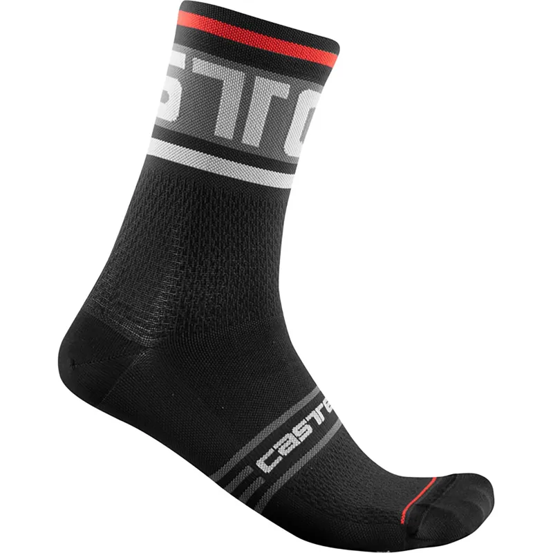 Castelli Prologo 15 Men's Socks - Black 4 Castelli Prologo 15 Men's Socks - Black - Image 4