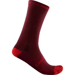 Castelli Superleggera T 18 Men's Socks - White 11 Castelli Superleggera T 18 Men's Socks - White -Sportfu Bike Gear Shop CS21029Bordeaux