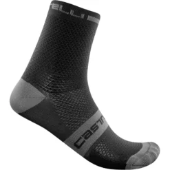Castelli Superleggera T 12 Men's Socks - Black -Sportfu Bike Gear Shop CS21030Black