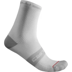 Castelli Superleggera T 12 Men's Socks - Bordeaux -Sportfu Bike Gear Shop CS21030White 1