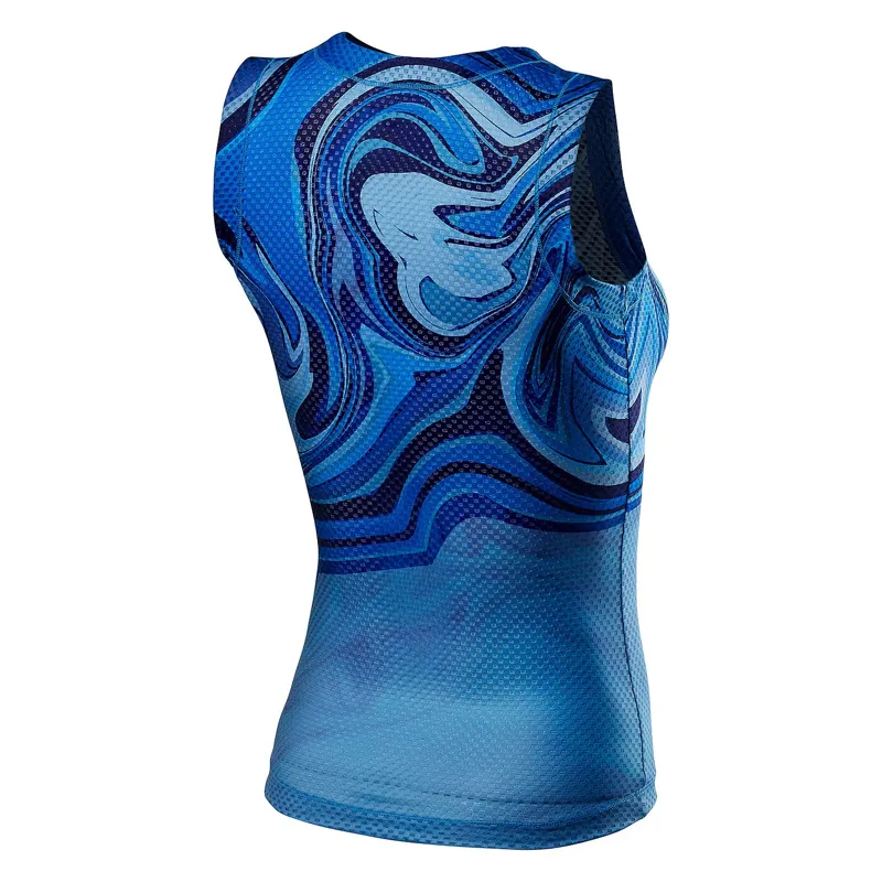 Castelli Pro Mesh Womens Sleeveless Base Layer - Azzurro Italia 3 Castelli Pro Mesh Womens Sleeveless Base Layer - Azzurro Italia - Image 3